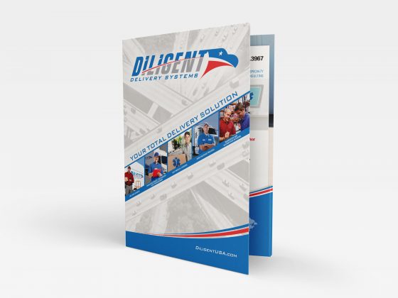 Sales Kit Design Services for Diligent Delivery Systems by DMW Digital
