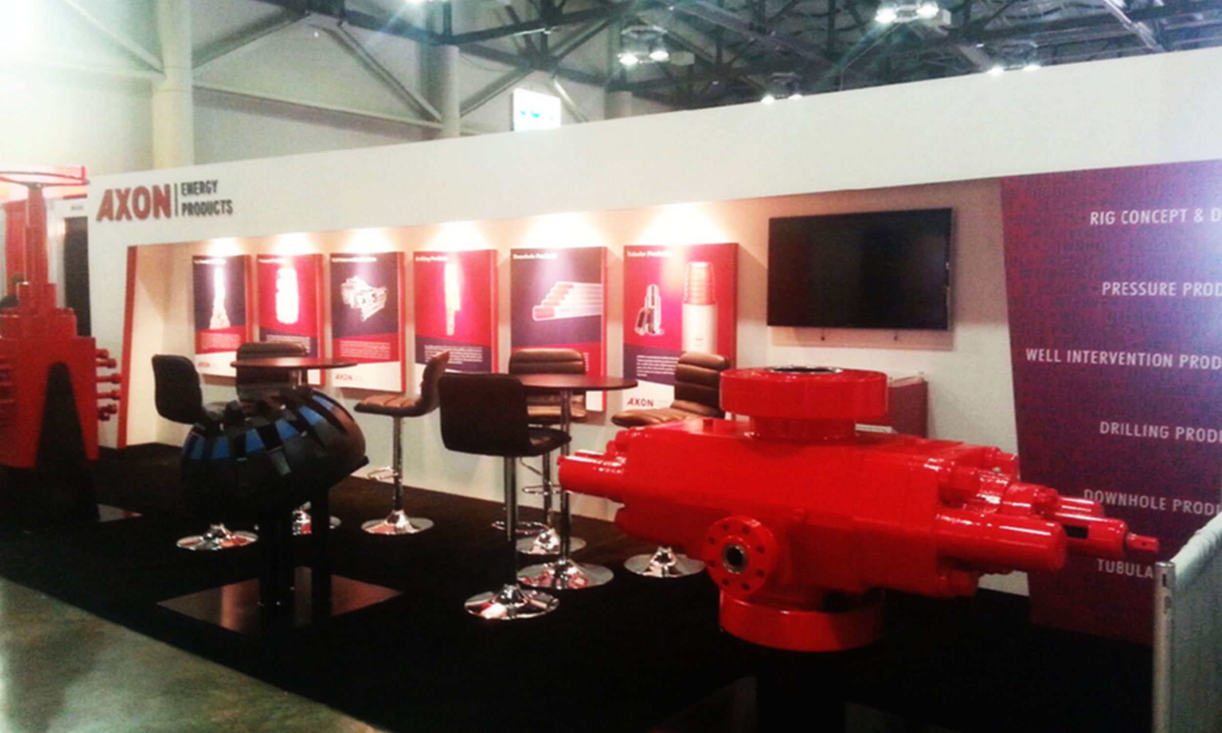 Axon-Energy Tradeshow Design Photo