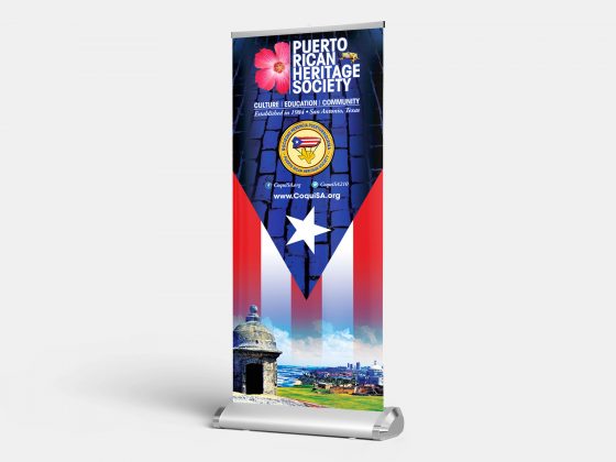 Graphic Design Banner Services for Puerto Rican Heritage Society NonProfit Organization by DMW Digital