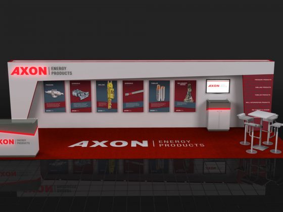 Exhibition Design for Axon Energy Products by DMW Digital